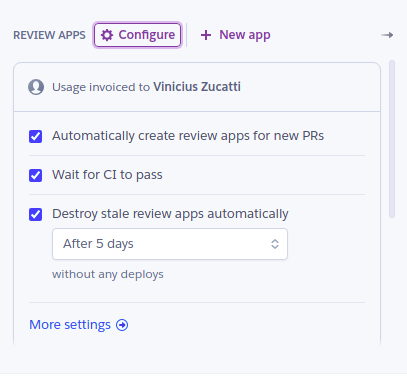 Automatically create review apps for new PRs